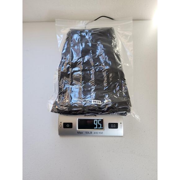 Calvin Klein Swimwear Dress Womens L XL Black Mesh Stripe Sheer Beach Cover Up - Picture 15 of 15